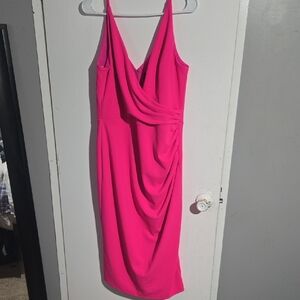 Formal Dress Pink Betsy Adam Size 14